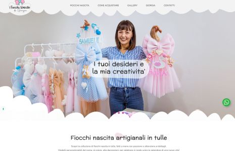 Fiocchi nascita di Giorgia